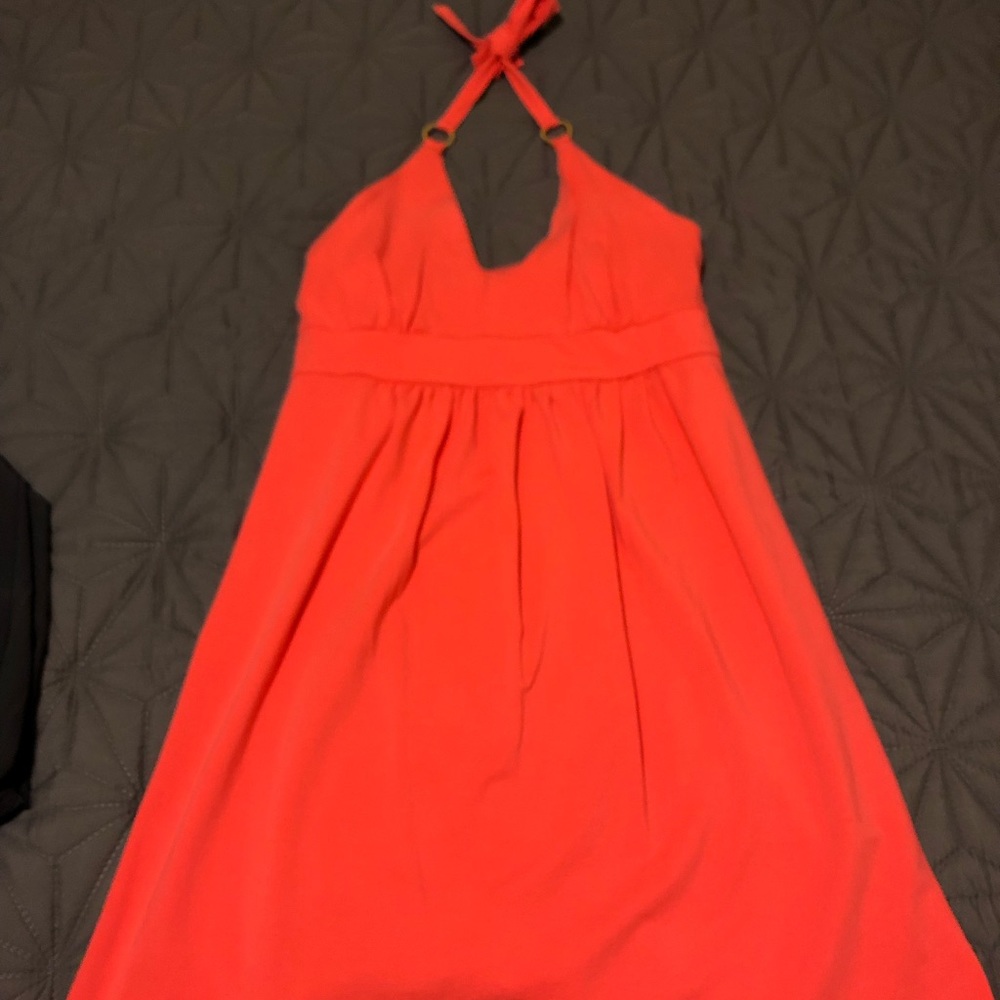 Victoria’s Secret Corral Halter Top Summer Dress